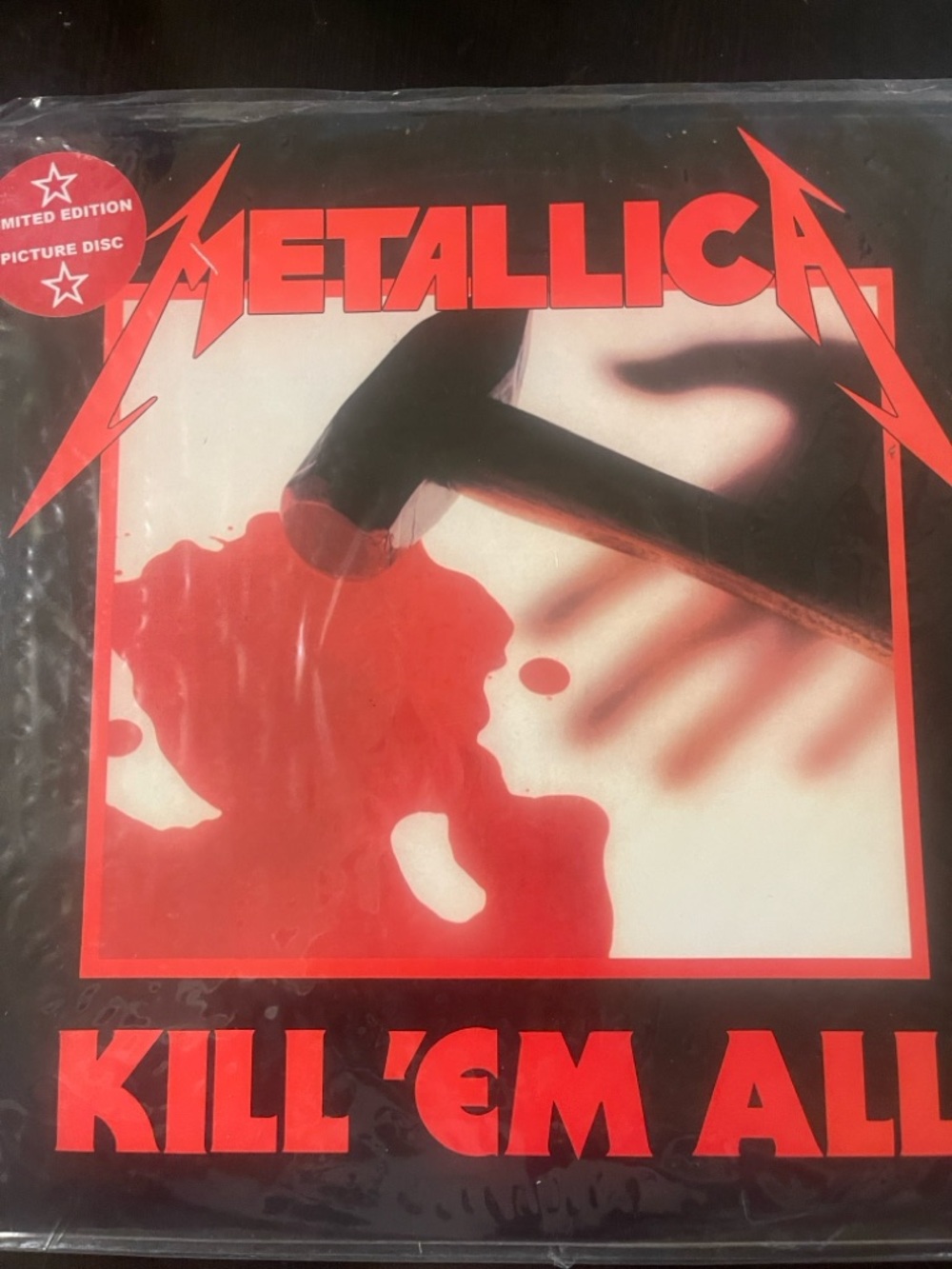 METALLICA KILL ‘EM ALL VINYL LP PICTURE DISC NEW!